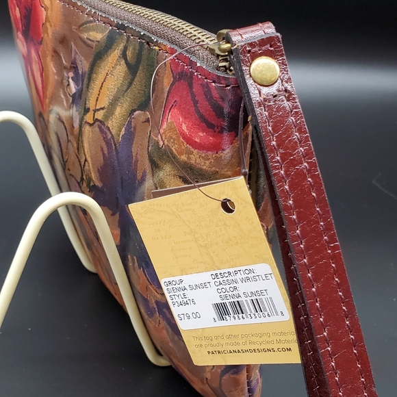 🌺Patricia Nash Cassini Wristlet in Sienna Sunset - Picture 6 of 12